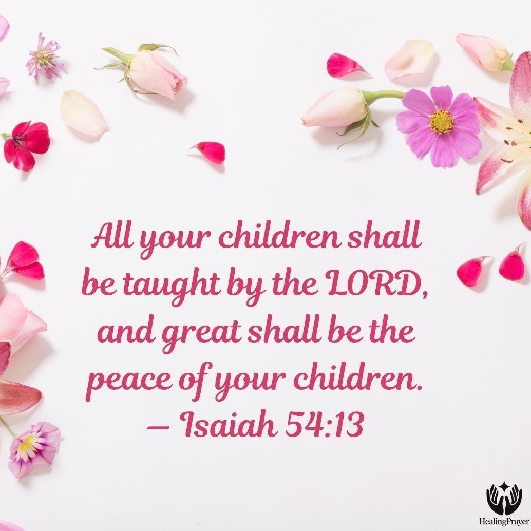 Scriptures for Parents Praying Over the New Year