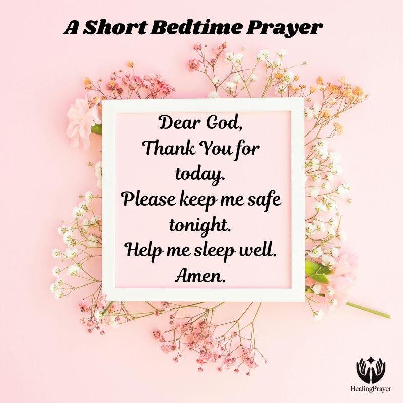 Short Bedtime Prayers for Kids

