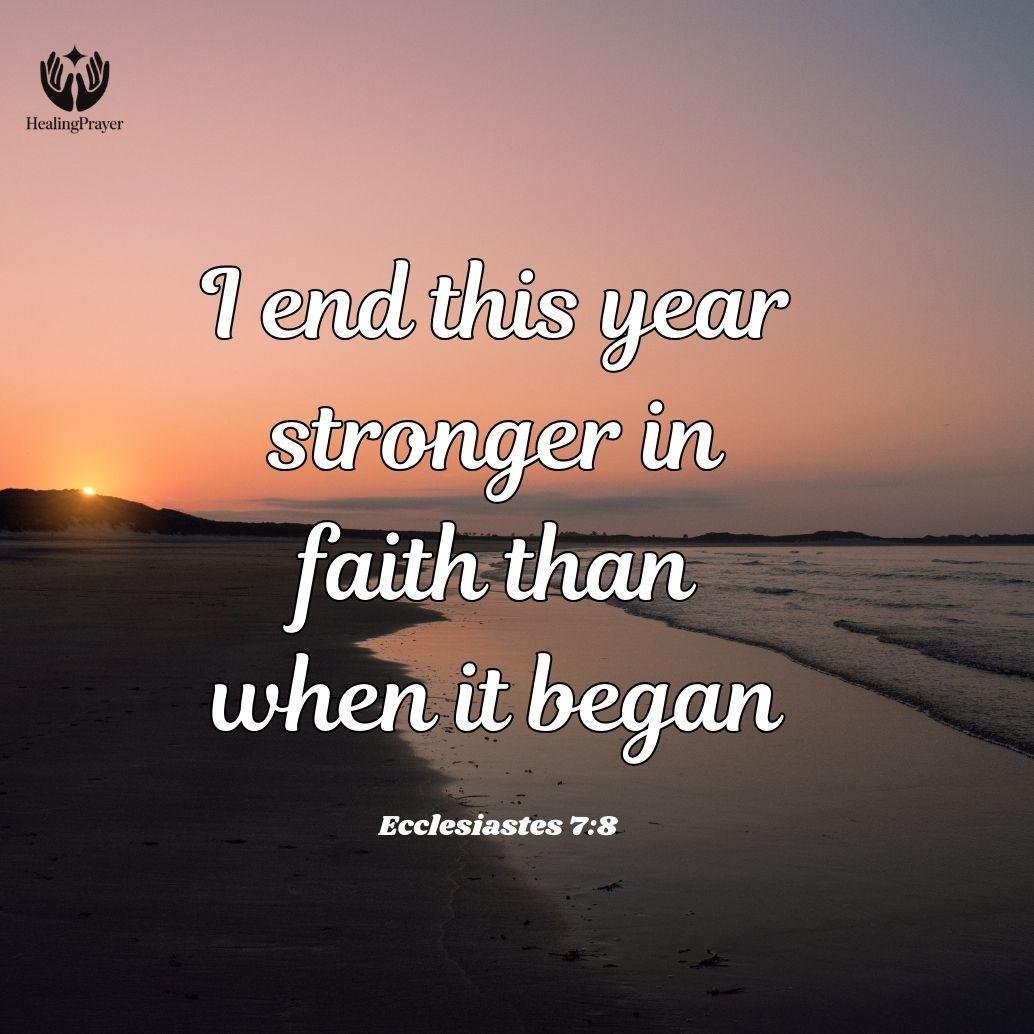 Short End of Year Declarations to Finish Strong