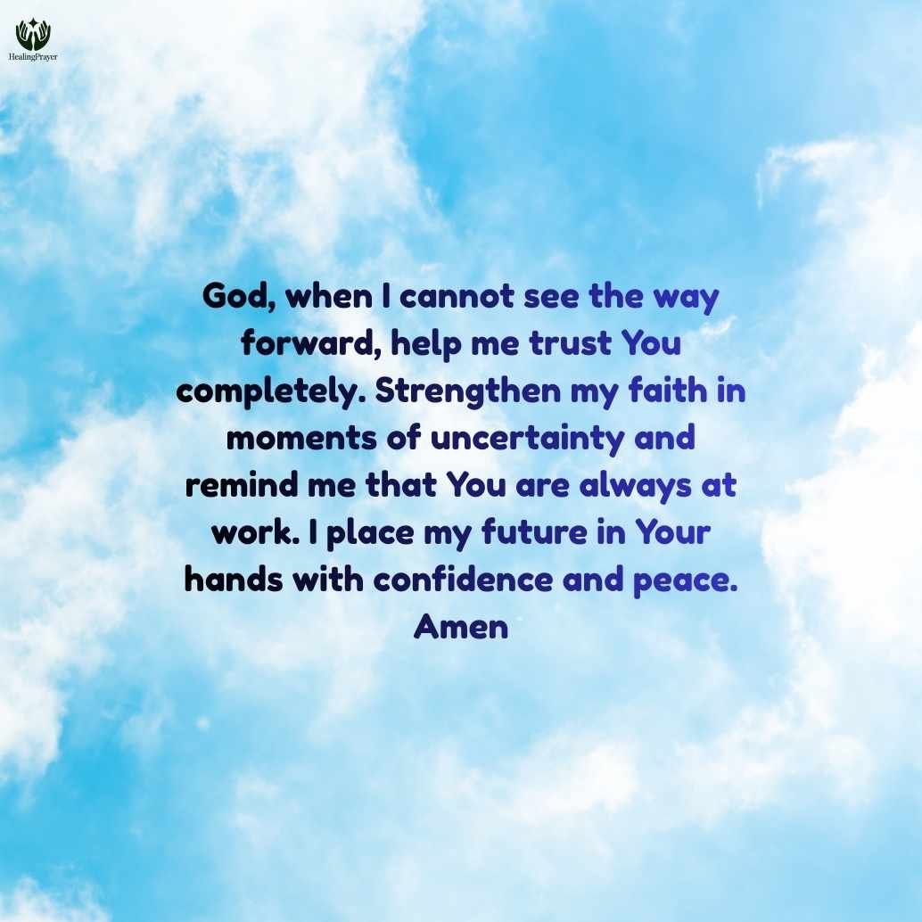 Trust God Even When You Can’t See the Way