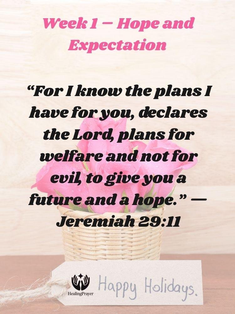 Week 1 – Hope and Expectation