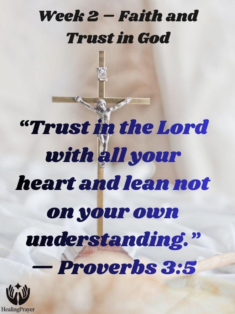 Week 2 – Faith and Trust in God