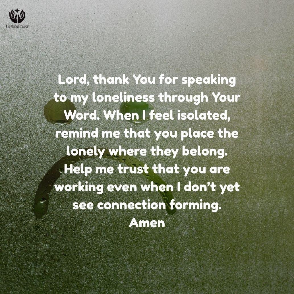 What the Bible Says About Feeling Alone