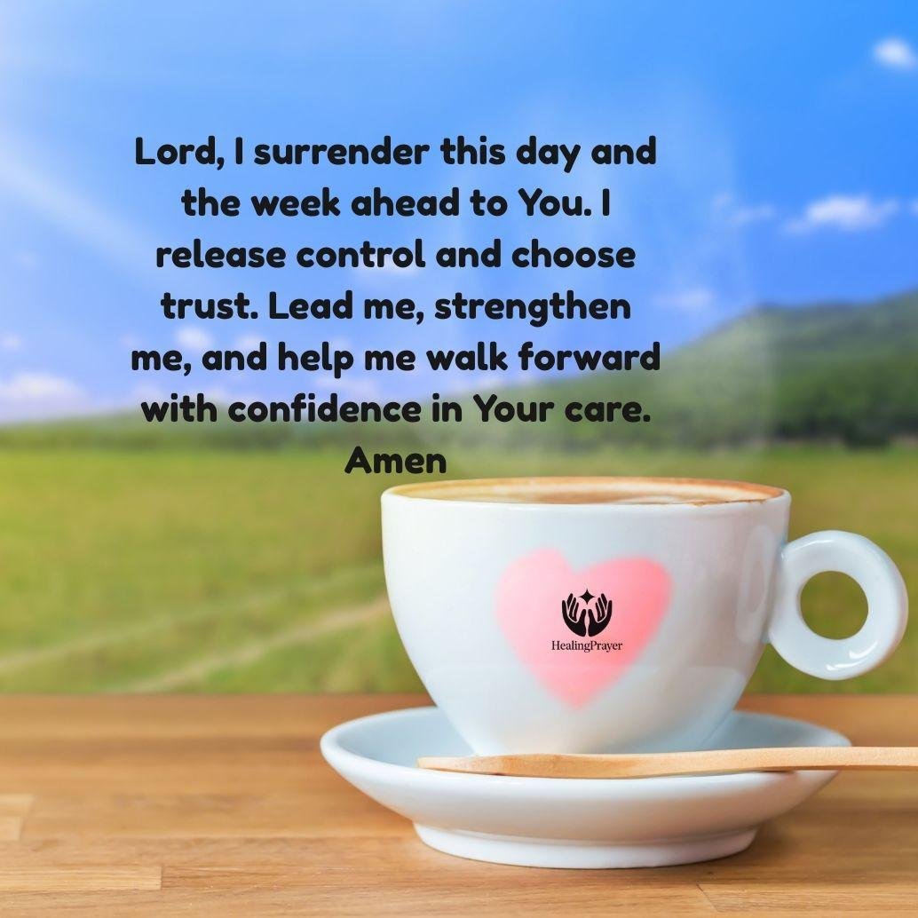 A Closing Sunday Morning Prayer of Surrender and Trust