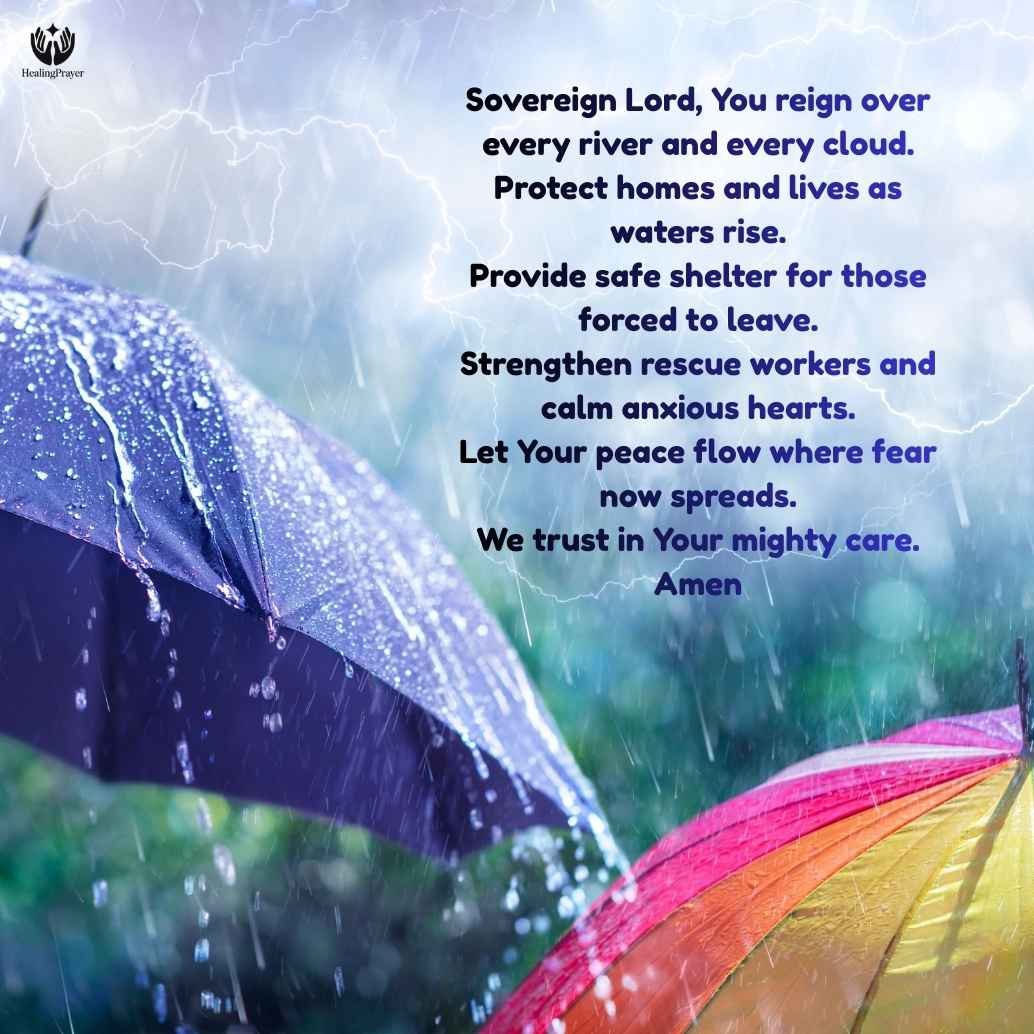 A Prayer During Floods and Heavy Rain
