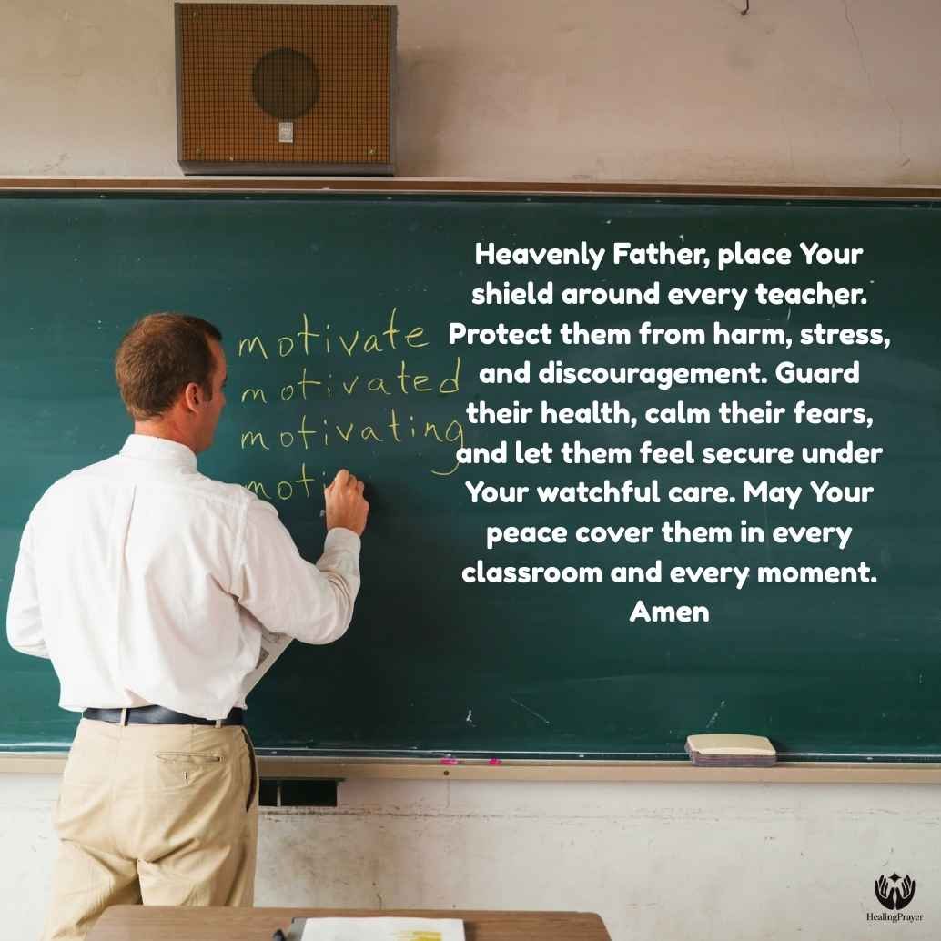 A Prayer for Teachers’ Protection