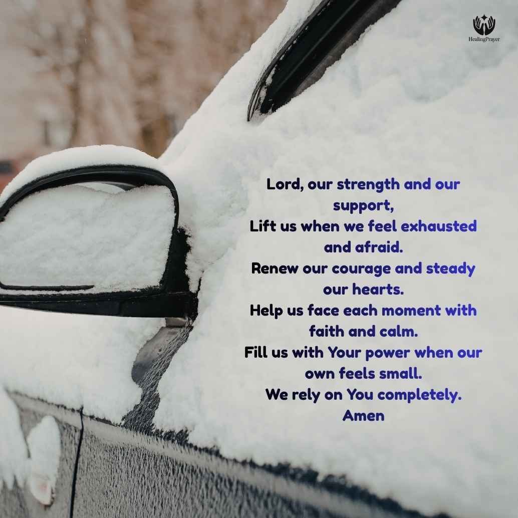 A Prayer of Strength During Winter Storms