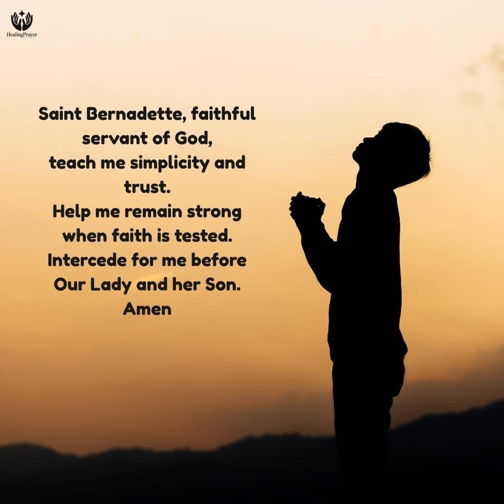 A Prayer to Bernadette of Lourdes