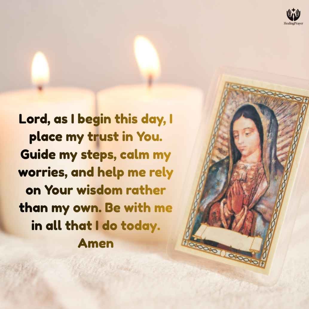 A Simple Catholic Morning Prayer to Start the Day