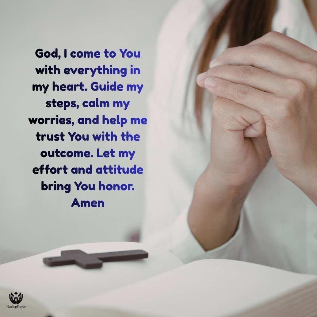 Athlete’s Personal Prayer