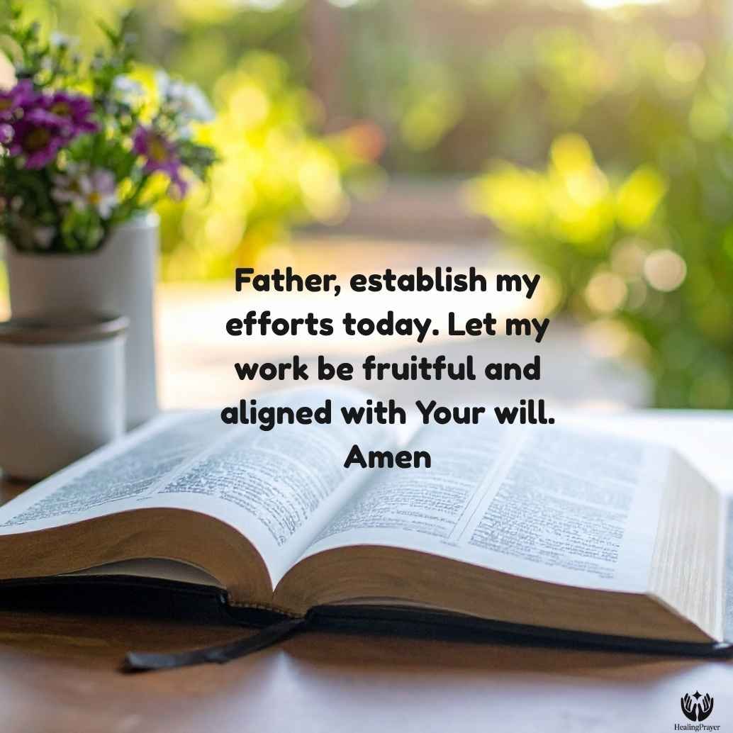 Blessing Prayer for a Successful Day