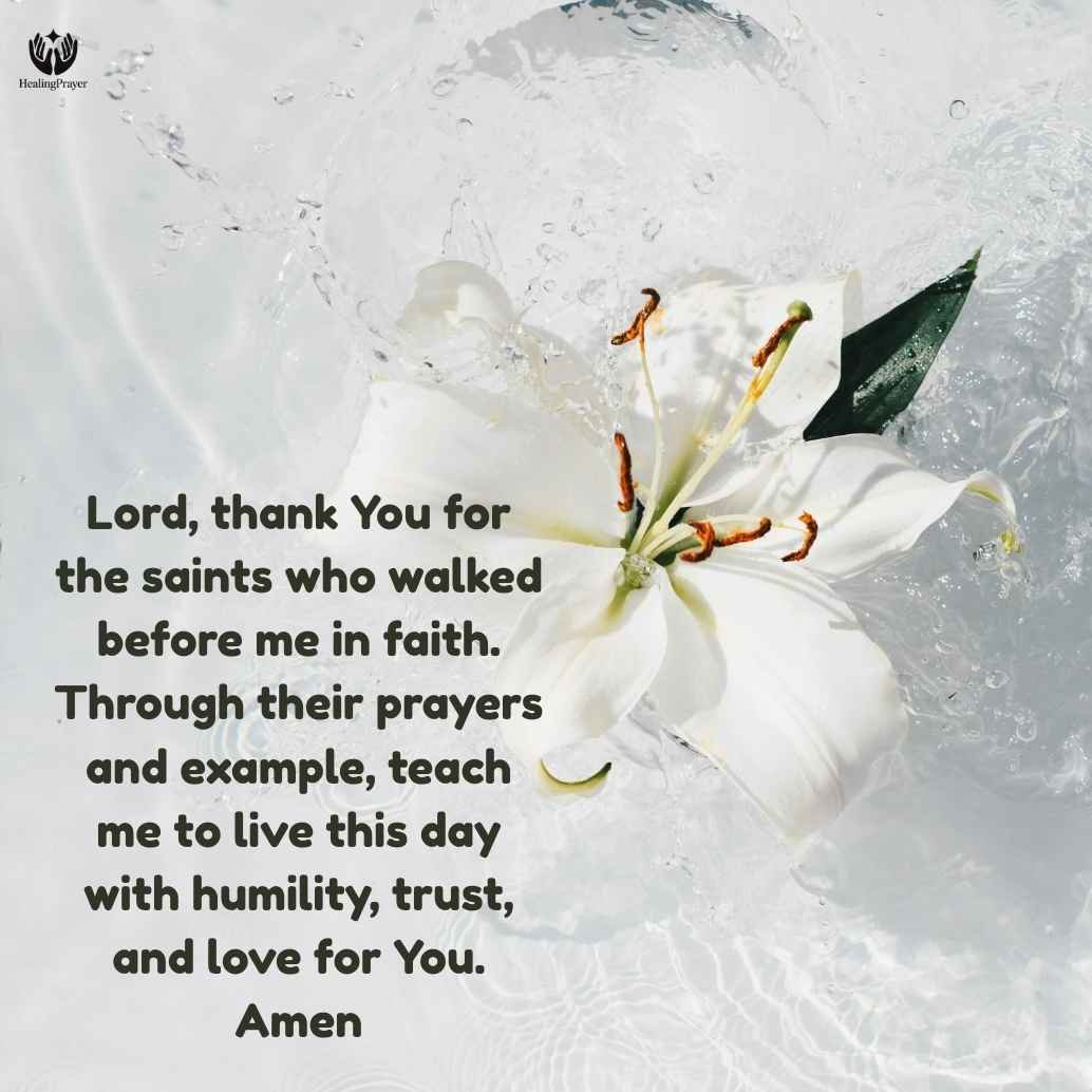 Catholic Morning Prayers From the Saints