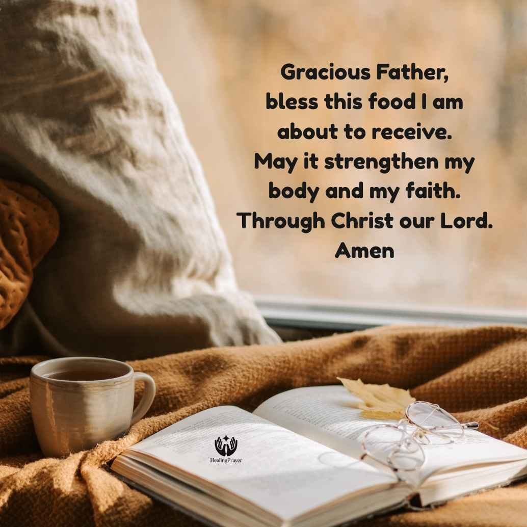 Catholic Prayer Before Eating