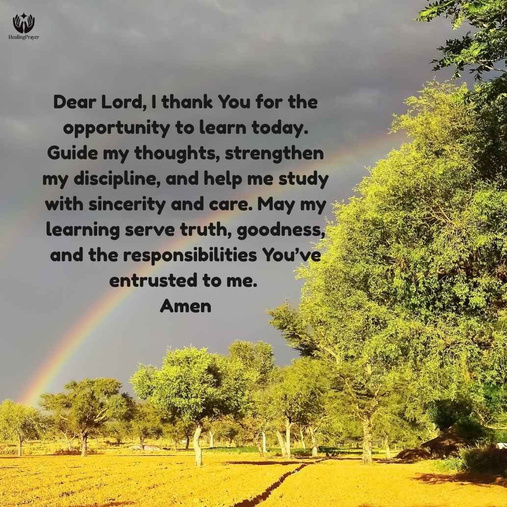 Catholic Prayer Before Studying