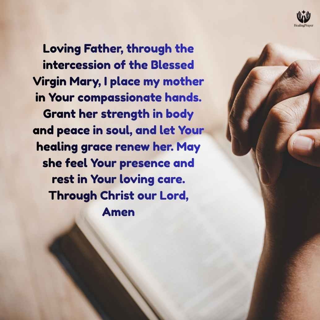 Catholic Prayer for a Sick Mother