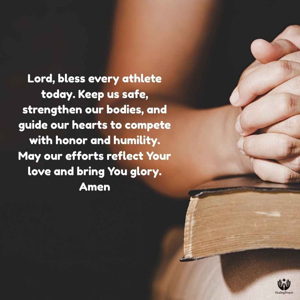 Catholic Prayer for Athletes