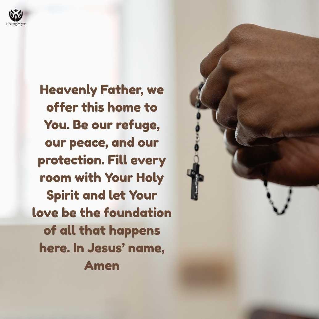 Christian House Blessing Prayer Ceremony