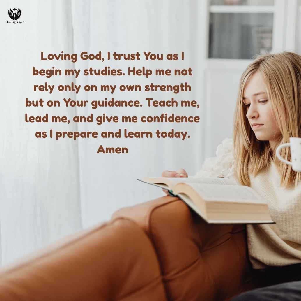 Christian Prayer Before Studying With Bible Verses