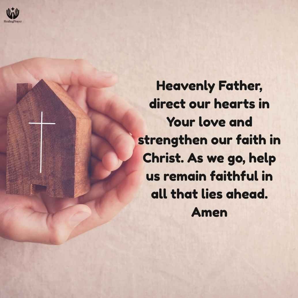 Closing Prayer for Church Service