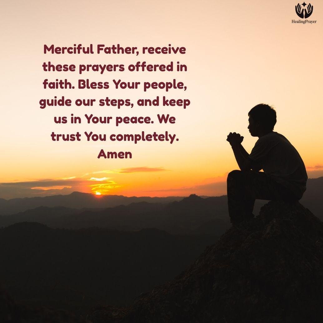 Closing Sunday Prayer of Intercession and Blessing