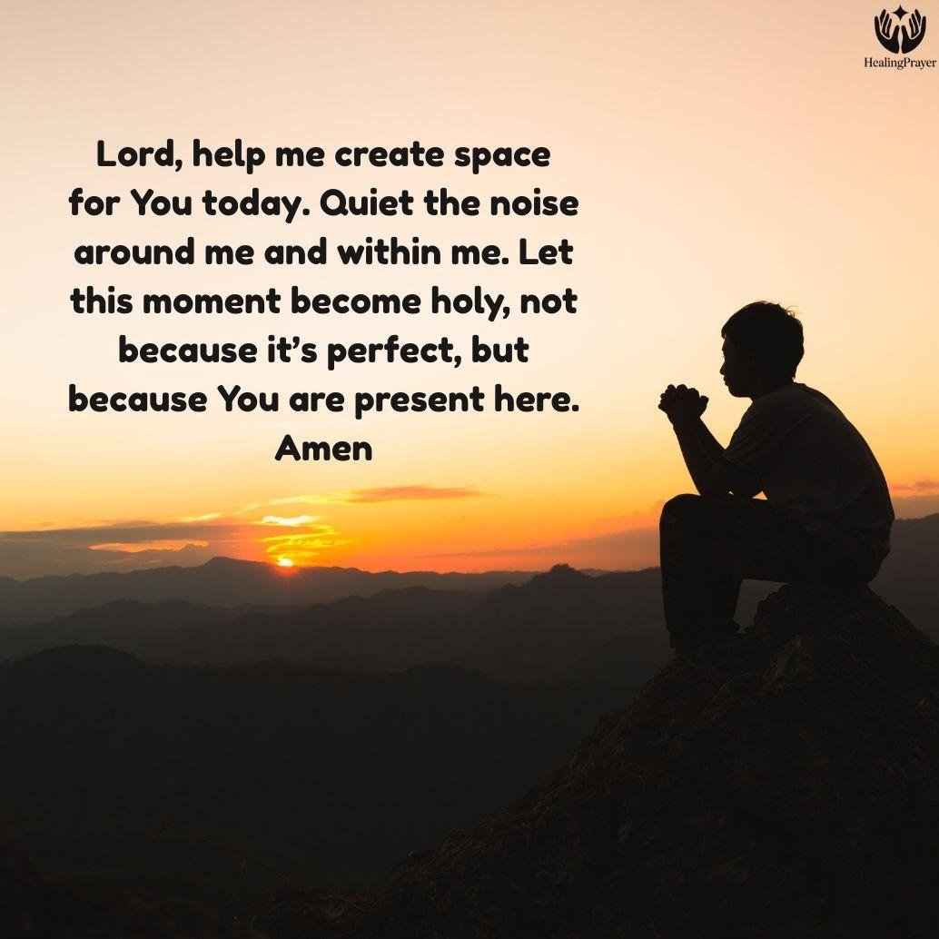 Creating a Peaceful Space for Prayer