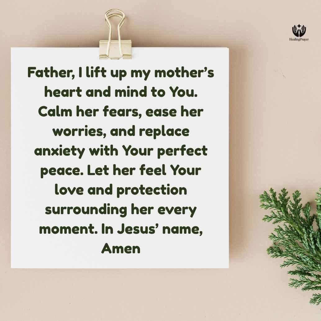 Emotional Healing Prayer for a Mother