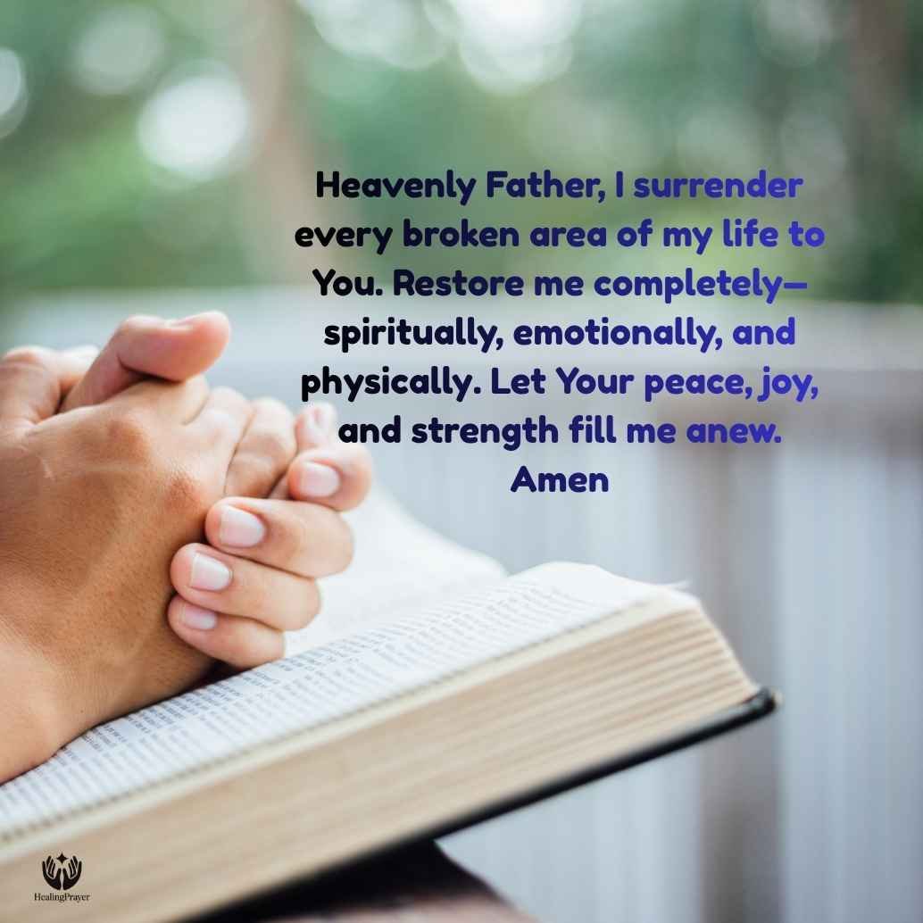 Final Powerful Prayer for Complete Restoration