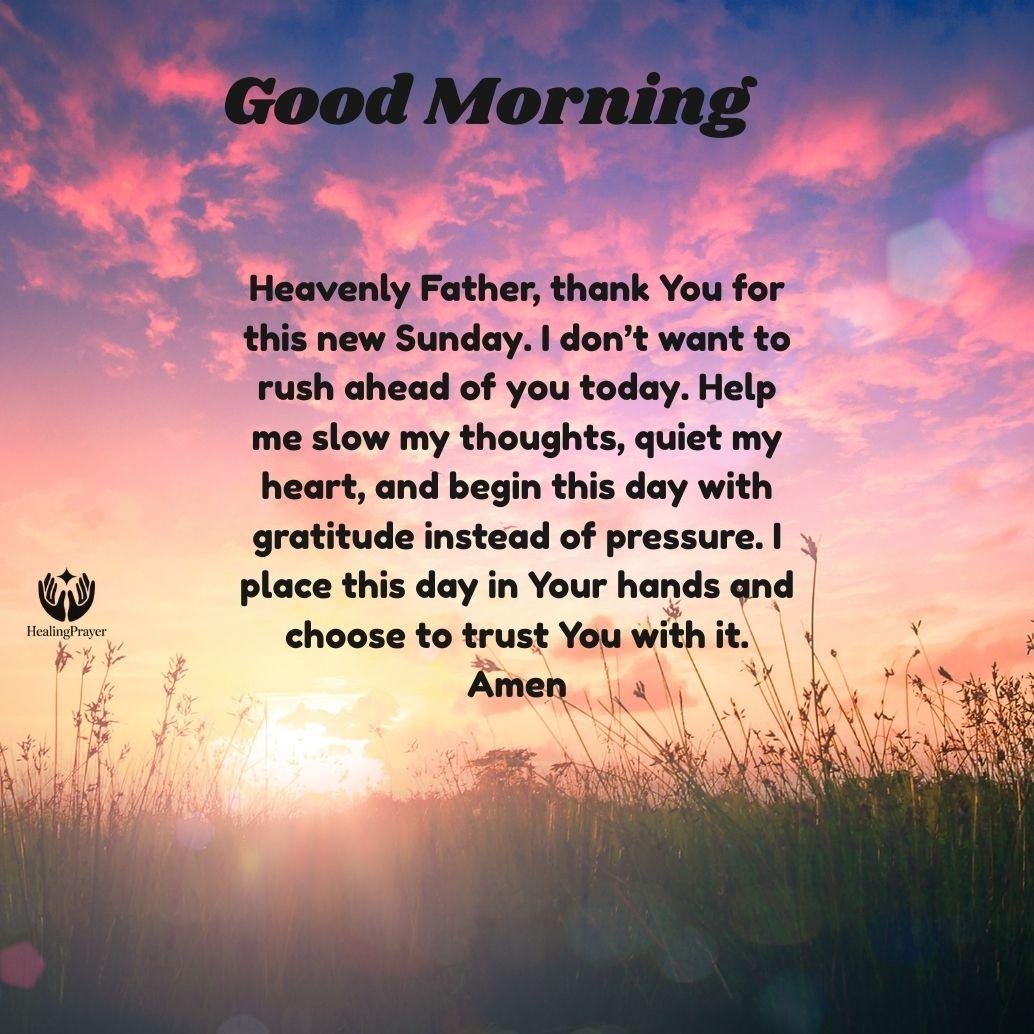 A Gentle Way to Begin Your Sunday With Prayer