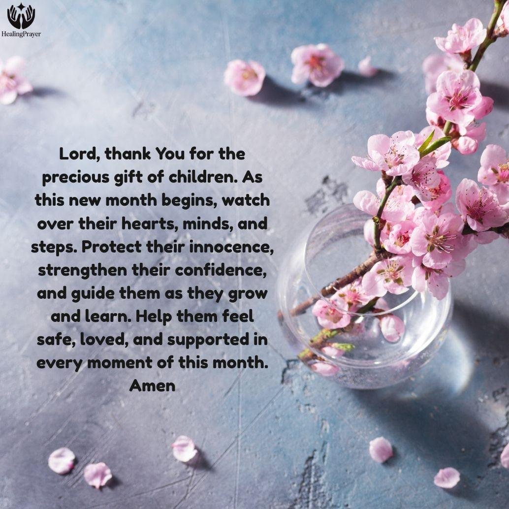 Happy New Month Messages for Children (Son & Daughter)