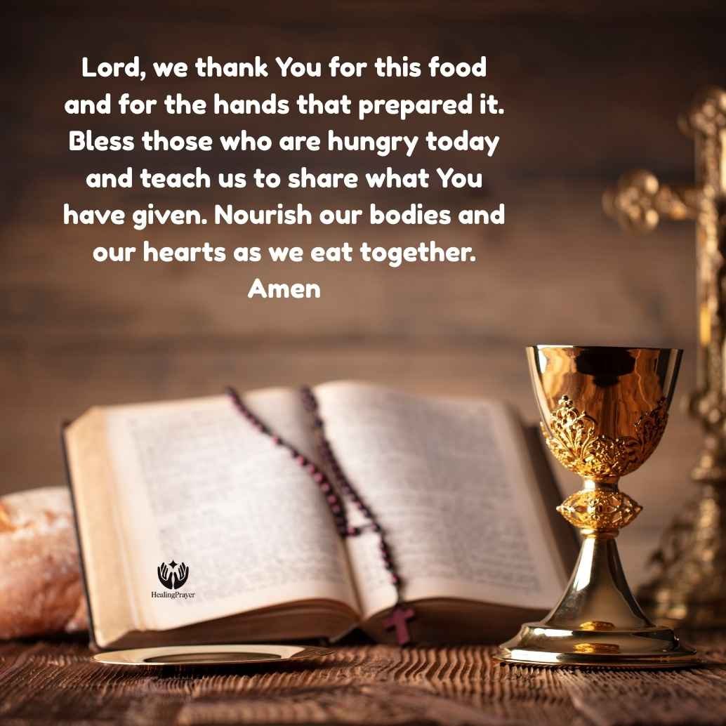 Harvest Prayer Before a Meal