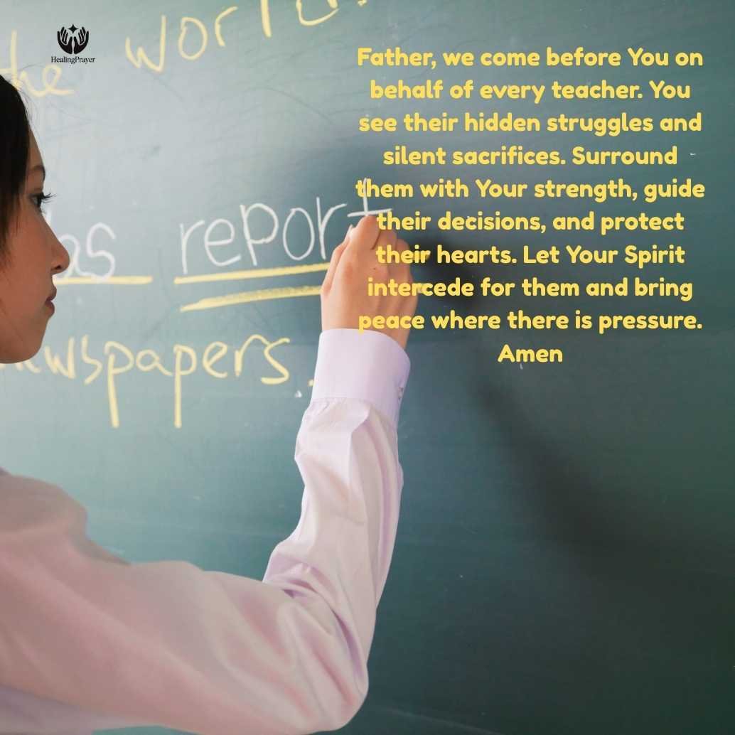 Intercessory Prayer for Teachers