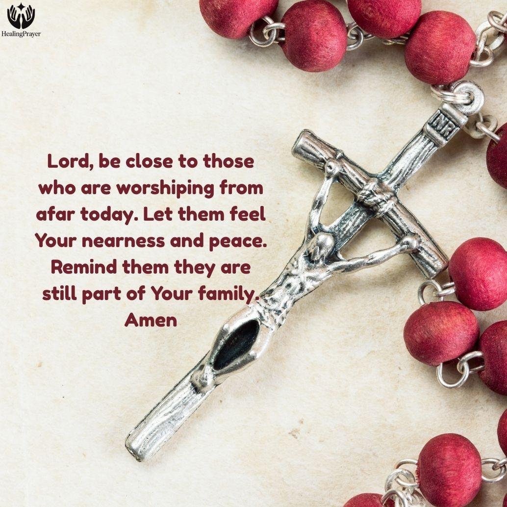 Intercessory Prayer for Those Unable to Attend Church