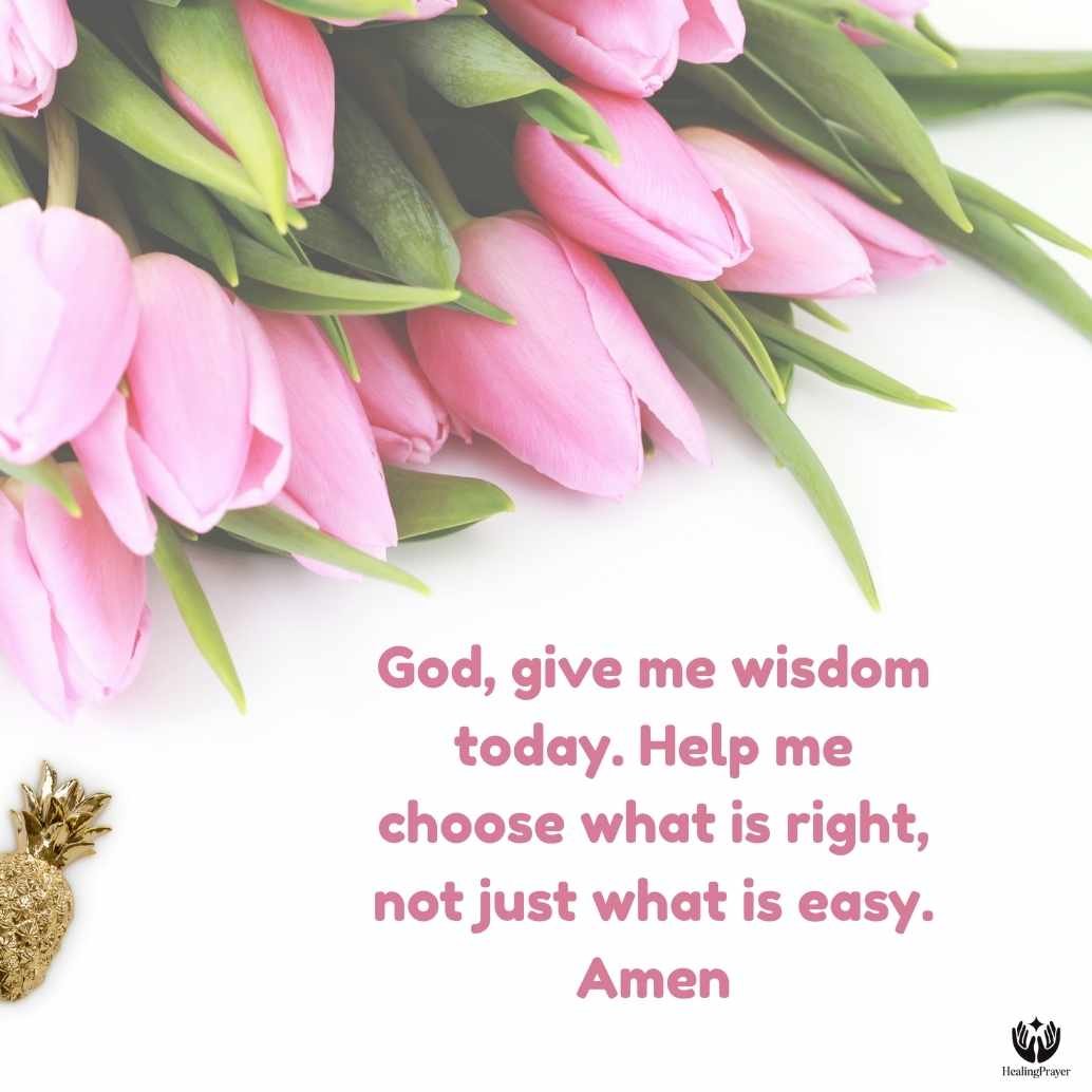 Morning Prayer for Wisdom in Decisions