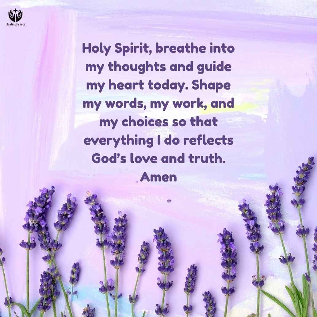 Morning Prayer to the Holy Spirit (St. Augustine)