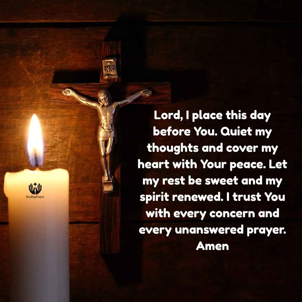Night Prayer for Peace While You Are Fasting