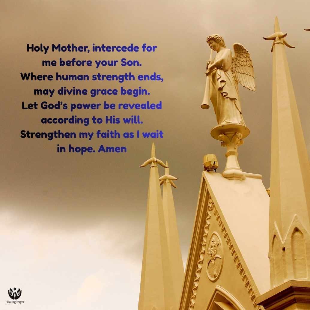 Our Lady of Lourdes Intercessory Prayer for Miracles