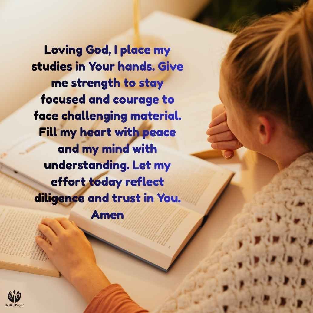 Powerful Prayer Before Studying
