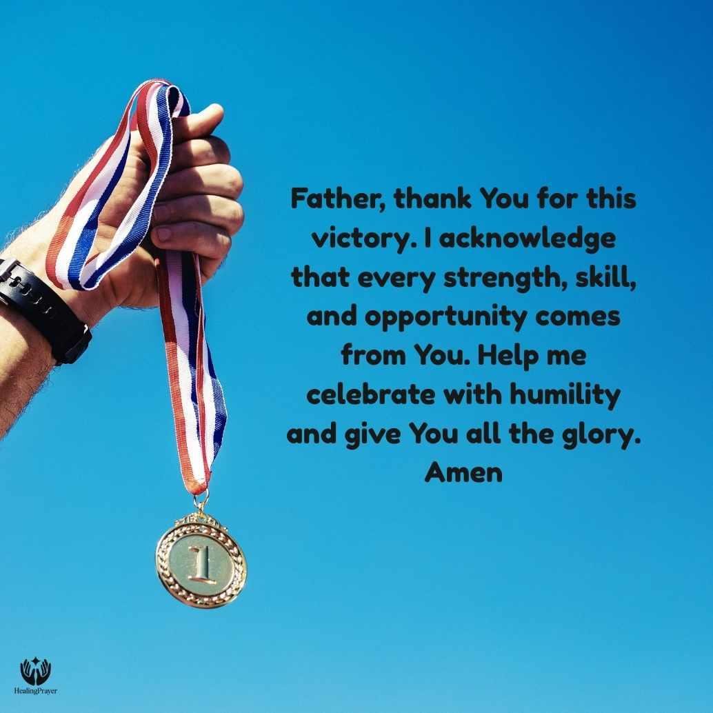 Prayer After Winning a Game