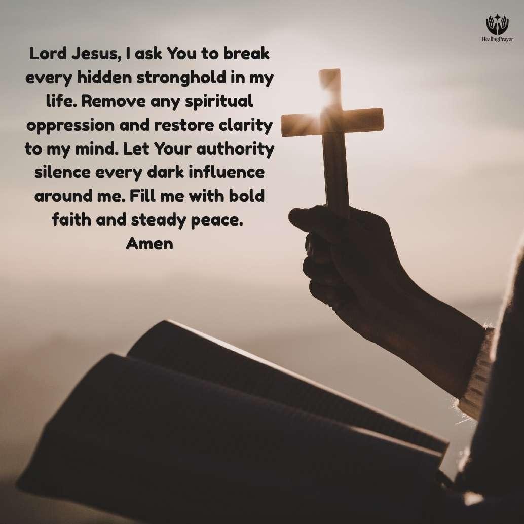 Prayer Against Evil Spirits and Spiritual Warfare