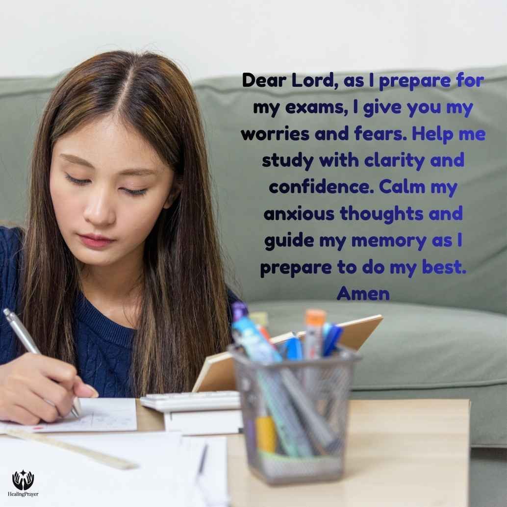 Prayer Before Studying for Exams
