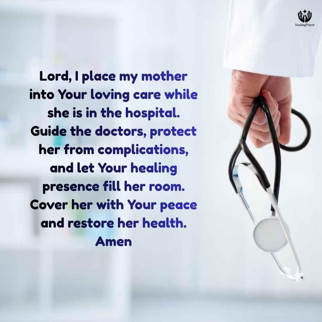 Prayer for a Mother in the Hospital