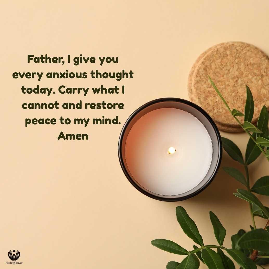 Prayer for Anxiety and Overwhelmed Thoughts