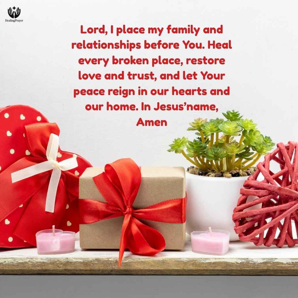 Prayer for Family and Relationships in February