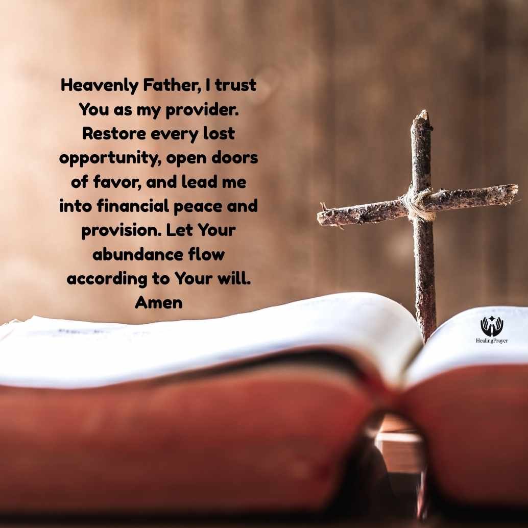 Prayer for Financial Restoration and Open Doors