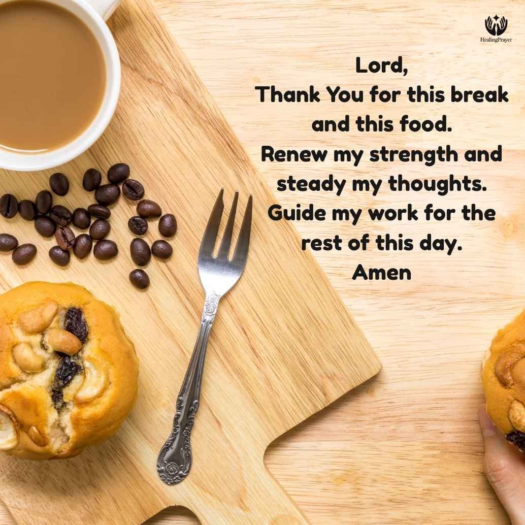 Prayer for Midday Break at Work