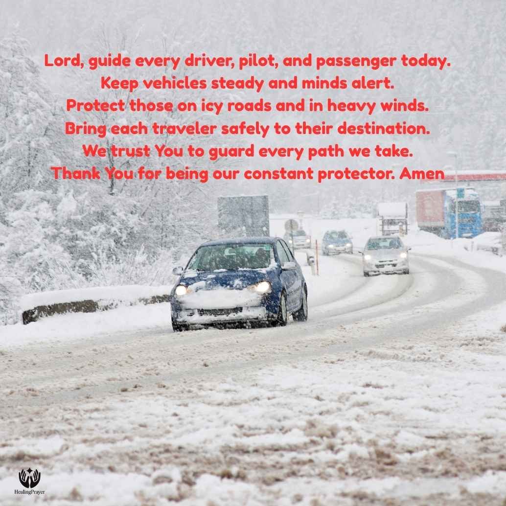 Prayer for Safe Travels During Storms