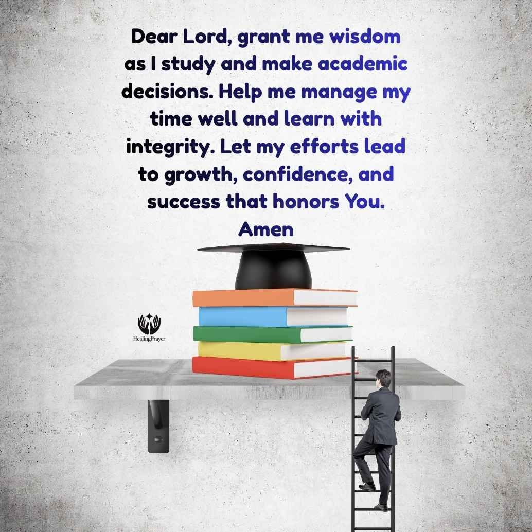 Prayer for Wisdom and Academic Success