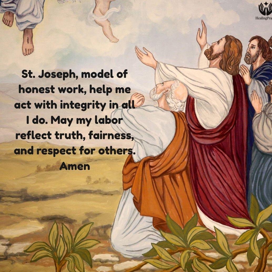 Prayer to St. Joseph the Worker for Honest Labor