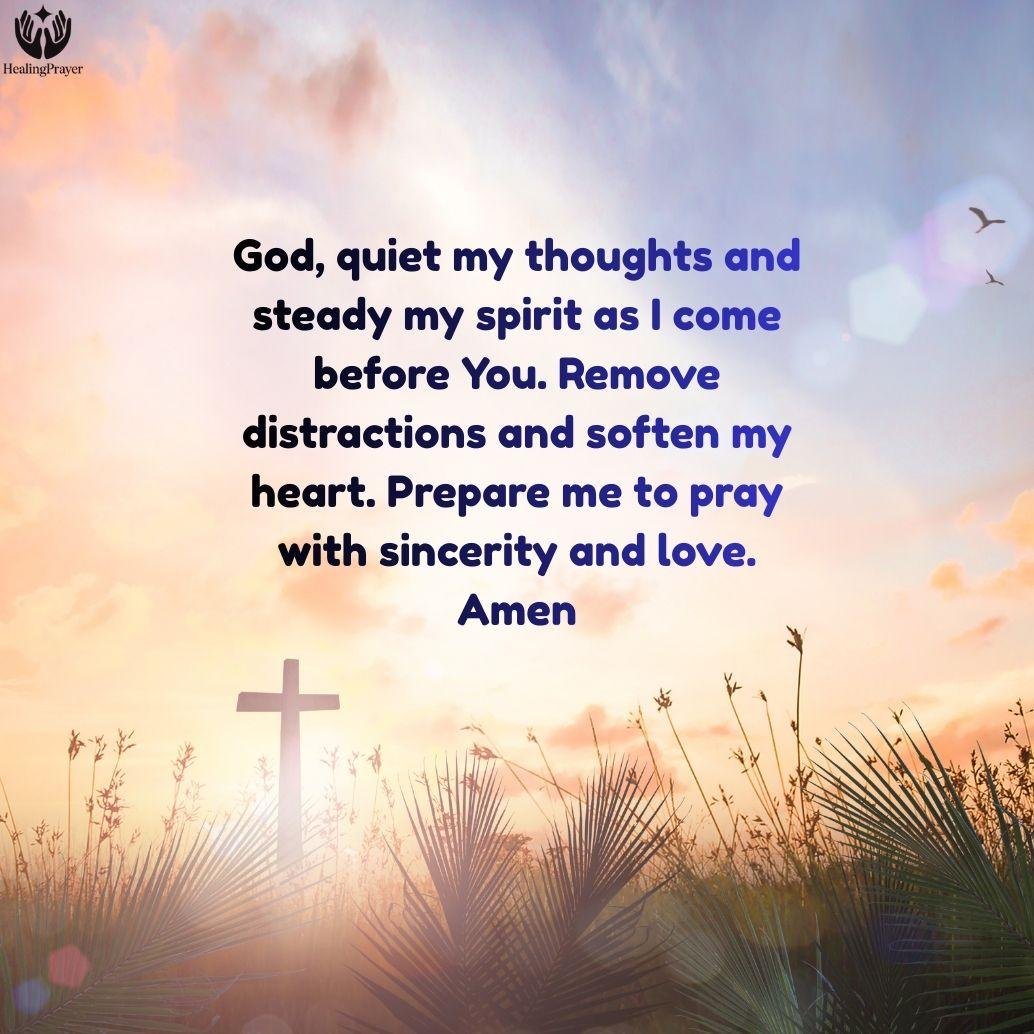 Preparing Your Heart Before Sunday Intercession