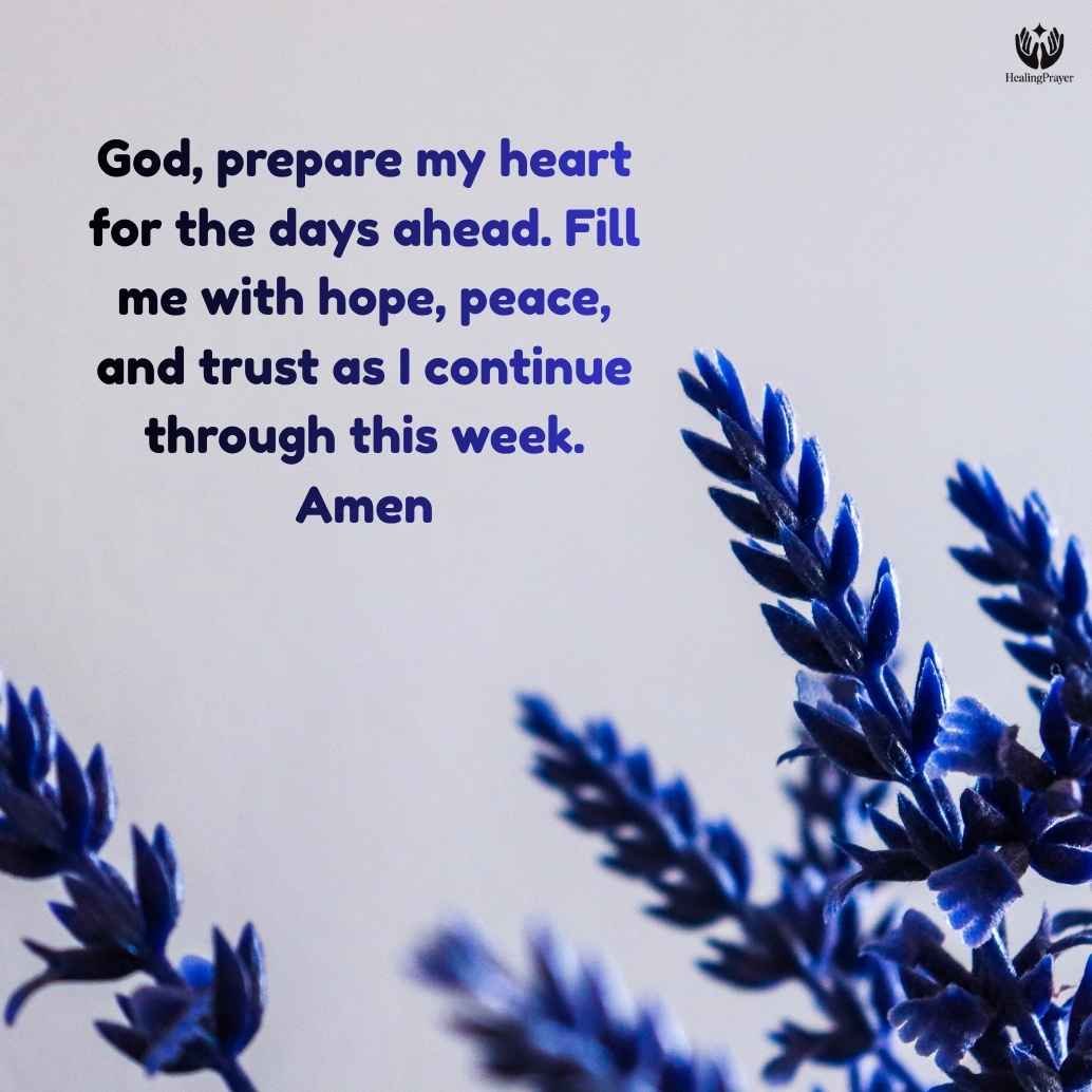 Preparing Your Heart for the Rest of the Week